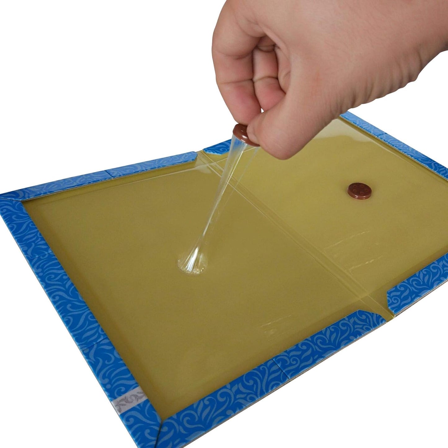 Extra Large 12" X 6" Mouse & Rat Trap – Non Toxic, No Touch, Sticky Glue Pads Catch, Kill & Contain Mice, Rats & Small Rodents & Pests – Boards are Safe for Indoor or Outside Use